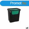 Szelektv kuka Tontarelli Moda double Zld (6 egysg) 24 L M