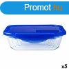 Hermetikus ebddoboz Pyrex Cook & Go Kk 1,7 L 24 x 18 c