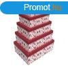 Halmozhat Rendszerez Doboz Kszlet DKD Home Decor Fehr Pi