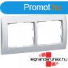 Legrand Galea Life keret kettes vzszintes, alumnium, Legra