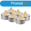 EMOS DCCV12, LED dekorci ? 6x teamcses, ezst, 6x CR2032,