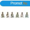 Dekoratv Figura Home ESPRIT Fehr Zld Trkizkk Buddha Kel