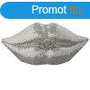 Dekoratv Figura Home ESPRIT Ezst szn Ajkak 33 x 11 x 14 