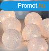 Fzr MagicHome Cotton hlabda, 10x LEDfehr, PE / karcsony