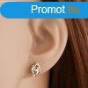 Flbeval 14K aranybl - sszekapcsolt ktszn patk s tl