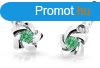 Cutie Jewellery Gyermek rzsa flbeval C2201-10-2 zld