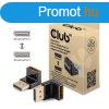 ADA Club3D DisplayPort Male to DisplayPort 1.4 Female 90 Deg
