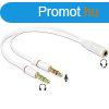 DELOCK talakt Headset Stereo jack 1x 3.5mm 4 pin female &