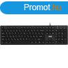 IRIS B-23 USB fekete Slim billentyzet