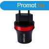 Astrum CH220 fekete - piros hlzati tlt 2.1A 2xUSB microU