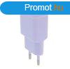 Setty USB-A hlzati tltfej lila 2,4A 12W