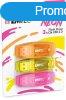 Pendrive, 16GB, 3 db, USB 2.0, EMTEC "C410 Neon", 