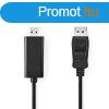 Nedis Display port dug CCGL37100BK10, HDMI-csatlakoz 1080p