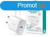 Devia ST383847 20W Type-C PD Wall Charger with Type-C/Lightn