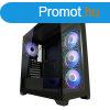 LC Power 715W Seamless Pale X Tempered Glass Black