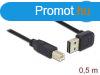 DeLock EASY-USB 2.0 Type-A male angled up/down > USB 2.0 