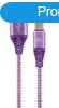 Gembird CC-USB2B-AMCM-2M-PW Premium cotton braided Type-C US