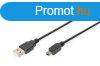 Assmann USB 2.0 connection cable, type A - mini B (5pin) 3m 