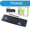 Apedra K-816 keyboard Black HU