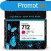 Hp 712/3ED68A tintapatron magenta ORIGINAL