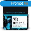 Hp 712/3ED70A tintapatron black ORIGINAL