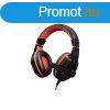 Mikrofonos fejhallgat Gamer fekete/narancs MT-HP010 Meetion