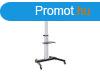 EQuip Rotate TV Cart 37-86" Black/White