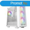 DeepCool CC560 MESH V2 Tempered Glass White