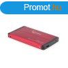Gembird 2,5" EE2-U3S-2-R USB3.0 Enclosure Red