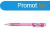 Nyomsirn 0,5mm, piros test, AX125-BE Pentel Fiesta II