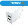 Vention USB-A+A (2port, 18W/18W,fehr), tlt