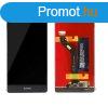 Huawei Ascend P9 Lite (VNS-L21) fekete LCD kijelz rintvel