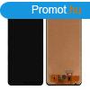 Samsung A225 Galaxy A22 4G fekete LCD kijelz rintvel