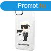 Karl Lagerfeld IML Glitter Karl and Choupette NFT Apple iPho