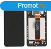 Samsung A326 Galaxy A32 5G fekete LCD kijelz rintvel s k