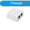Cat.6 UTP 2xRJ45 falon kvli ntapad aljzat Quality