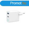 Gembird 2-Port 65W USB Fast Charger White