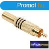 RCA dug Aranyozott Max. 6 mm-es kbelhez Fm kivitel trsg
