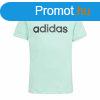 Gyermek Rvid ujj pl Adidas Linear Logo Zld Akvamarin MO