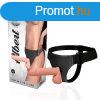 HARNESS ATTRACTION - leth strap-on 17,5 cm hossz