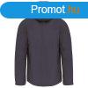 Frfi kapucnis softshell dzseki, Kariban KA413, Titanium-XL
