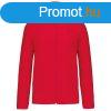 Uniszex cipzras mikropolr pulver, Kariban KA9102, Red-4XL