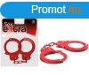  SEX EXTRA - METAL CUFFS RED 