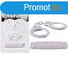  SEX EXTRA - METAL CUFFS & LOVE ROPE WHITE 
