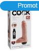  8" Squirting Cock with Balls  Light 