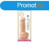  Colours Pleasures 4 inch Dildo White 