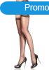  721653 CRISS CROSS SHEER GARTER BELT STOCKING O/S BLK 