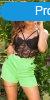  Csinos zld short arany gombokkal S-L mret 