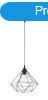 TARBES Fggesztk E27 60W 32,5cm fekete