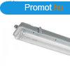 Led fnycsvel szerelt por s pramentes lmpatest 1x10W ter